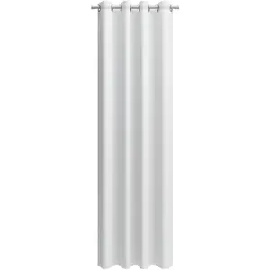 Нейтекс для вас! Штора «Поцелуй», (1 шт.), штора на люверсах с металлическими люверсами, ширина 142 см, на заказ Neutex For You!, цвет wollweiß