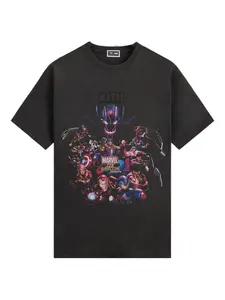 Футболка с графическим принтом Kith, черный