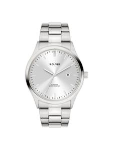 s.Oliver Современные и вневременные наручные часы в серебристом цвете