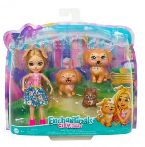 Mattel, Enchantimals Куклы Семья собак Ретриверы