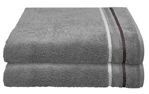 Полотенце для душа Schiess шт Skyline Color 2-teilig, 70x1x140 см, темно-серый