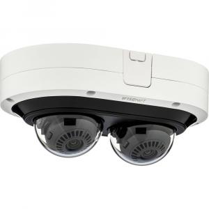 Hanwha Vision PNM-12082RVD 6-мегапиксельная уличная сетевая купольная камера с двумя датчиками и функцией ночного видения