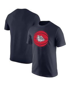 Мужская темно-синяя футболка с логотипом Gonzaga Bulldogs Basketball Nike, синий
