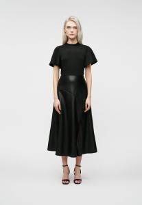 Платье VILA VICLARA MIDI COATED MIX DRESS, Black