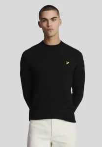 Джемпер с круглым вырезом Lyle & Scott, Jet Black Marl