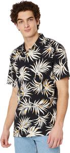 Рубашка Quiksilver Beach Club Casual Short Sleeve, цвет Black Aop