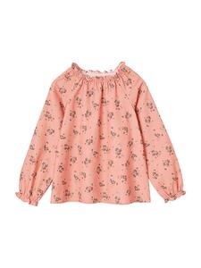 Блузка розового цвета vertbaudet