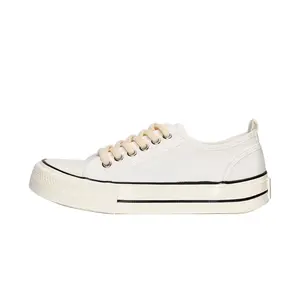 WUGUNIANG Женские белые низкие матерчатые туфли устойчивые к истиранию дышащие легкие, цвет White