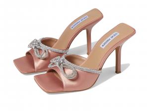 Steve Madden Embellish Sandal Women's Blush Rhinestone Stiletto Heel JOBB801, розовый