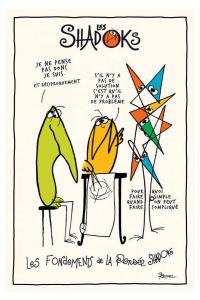 Кухонное полотенце Winkler Shadoks Les fondements, белый - текстиль - 48 x 1 x 72 см