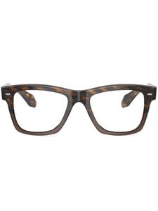 Очки N04 Oliver Peoples, коричневый