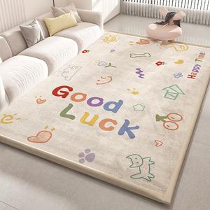 Budis Ковер 140х200 см для гостиной, утепленный плюшевый, детский игровой мат, безопасный и без запаха