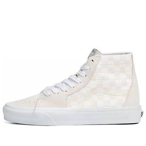 Кеды Vans Crystal Sidestripe Sk8-Hi Tapered Shoe 'White Checkerboard', белый