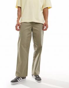 Рабочие брюки цвета хаки River Island