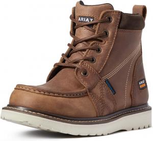 Женские рабочие ботинки ARIAT Rebar Wedge с водонепроницаемым верхом и носком-мокасином