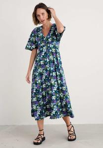 Платье из джерси CHATEAUX HALF SLEEVE Seasalt Cornwall, цвет Teal Crayon Floral Dark Drift