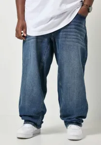 Большие джинсы sthuge с пятью карманами, в винтажном стиле, с широкими штанинами, мешковатого кроя. Sthuge, Light Blue