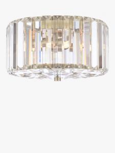 Маленький встраиваемый потолочный светильник Fernhurst Cut Glass Laura Ashley, Antique Brass