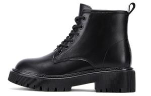 Ботинки женские DAPHNE Martin на шнуровке, черный