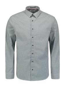 Рубашка Slim Fit на пуговицах No Excess, Dusty blue