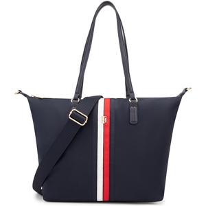 Tommy Hilfiger Большая женская нейлоновая сумка через плечо разноцветная, Navy Blue DW6