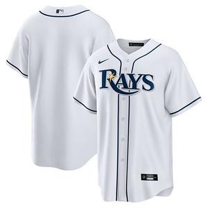 Мужская белая реплика джерси Tampa Bay Rays home big & tall Nike