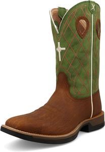 Ботинки Twisted X Men's 12 Tech X, узкий квадратный носок с Tech X, карамельный