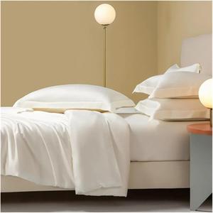 Zixmix Комплект постельного белья однотонный из 100% шелка