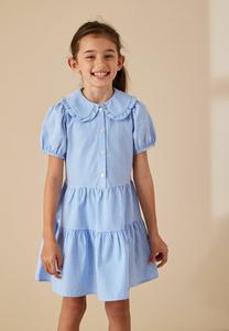 Летнее платье Rich School Gingham Tiered Pretty Next, цвет navy blue