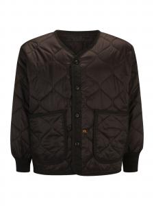 ALPHA INDUSTRIES Куртка для межсезонья в черном цвете