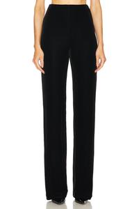 Бархатные брюки By marianna jovie L'Academie, black