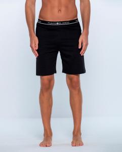 Мужские пижамные шорты из 100% чесаного хлопка Punto Blanco, черный