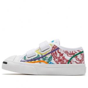 Кеды Converse Jack Purcell 2V Toddler/Youth White, белый