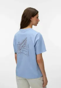 Футболка с принтом vmyvonne Vero Moda, Brunnera Blue