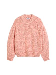 Свободный свитер крупной вязки светло-розового цвета Marc O'Polo DENIM