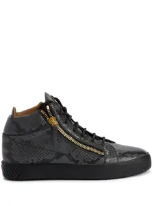 Высокие кеды Frankie Giuseppe Zanotti, серый