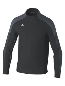 Erima Детская тренировочная куртка черно-серого цвета