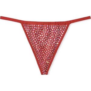 Victoria's Secret Женские трусы 1 упаковка Красные