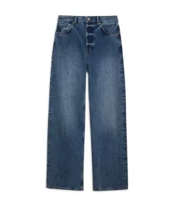 Широкие джинсы Anine Bing, синий