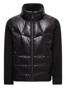 Куртка с стёгаными вставками Moncler Grenoble Kids, черный