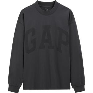 Футболка унисекс GAP, серый черный