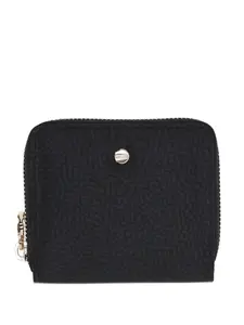 Кошелек с круговой молнией Borbonese, черный