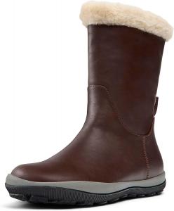 Женские сапоги Camper Peu Pista Gm K400649 средней высоты, Dark Brown