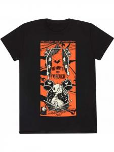 Футболка Nightmare Before Christmas, черный