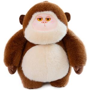 Mise Плюшевая кукла Ugly Cute Pink Monkey высота 23см длина