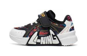 Кроссовки LINING YOUNG Kids Lifestyle Shoes PS Low-top Black/white