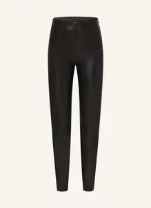 Леггинсы под кожу Oui, черный