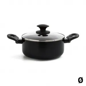 Алюминиевая кастрюля Quid Hydra со стеклянной крышкой QUID