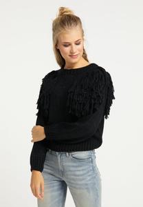 Джемпер usha Jumper, Schwarz/Black
