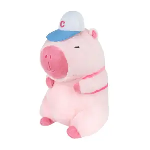 EDDO KIDS Плюшевая кукла Pink Capybara Dolls высотой 25 см
